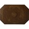 Ekena Millwork Felix Ceiling Medallion, Hand-Painted Root Beer Crackle, 25 1/4"W x 17 1/4"H x 1 3/4"P CM25FERBC - alternate 1